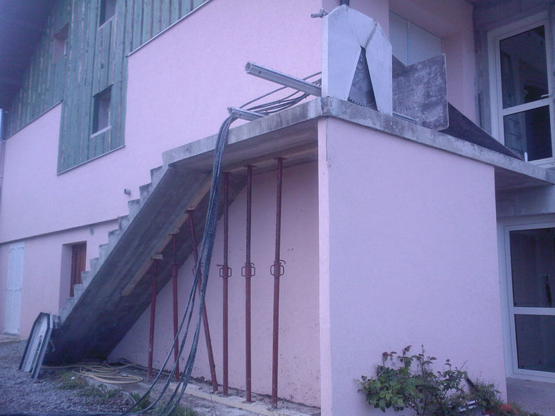 Sciage escalier Thonon-les-Bains