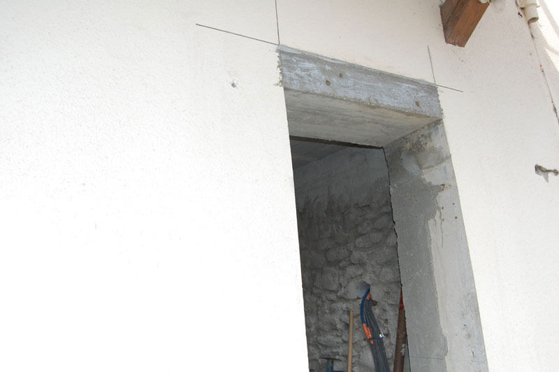 Sciage ouverture de porte Annemasse